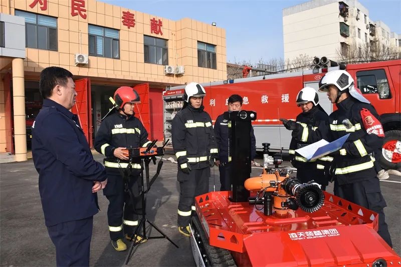“新戰(zhàn)友”入列，使命必達， 北京凌天智能助力東營油田消防隊